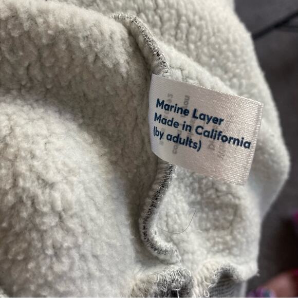 Marine Layer Men’s Crew Neck Fastly Sweatshirt Size Large - Picture 5 of 6